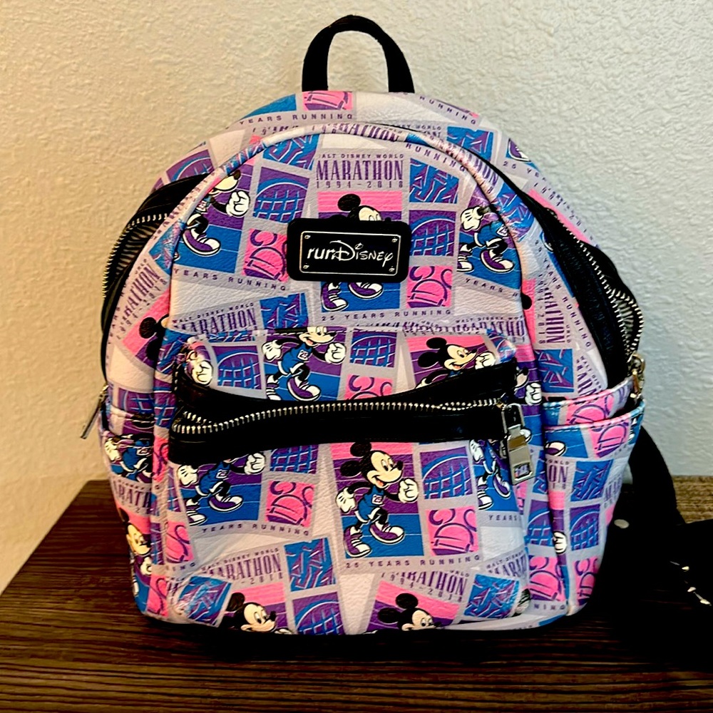 Run Disneys 25th Marathon weekend purse backpack